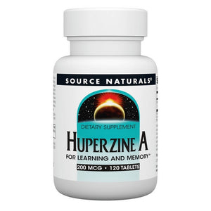 Source Naturals, Huperzine A, 200 Mcg, 120 Tabs