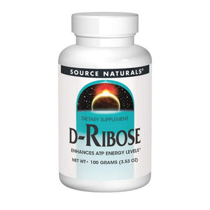 Source Naturals, D-ribose, Powder 100 Grams
