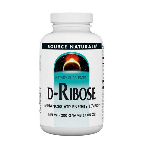 Source Naturals, D-ribose, Powder 200 Grams