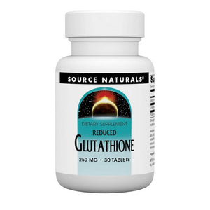 Source Naturals, Reduced Glutathione, 250 mg, 30 Tabs