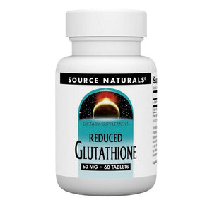 Source Naturals, Glutathione Reduced, 50 mg, 60 Tabs