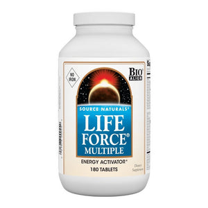 Source Naturals, Life Force Multiple-No Iron, 180 Tabs