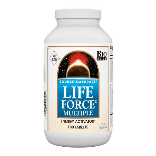Source Naturals, Life Force Multiple-No Iron, 180 Tabs