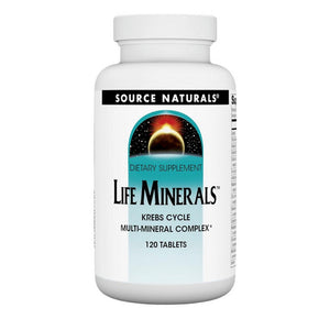 Source Naturals, Life Minerals, 120 Tabs