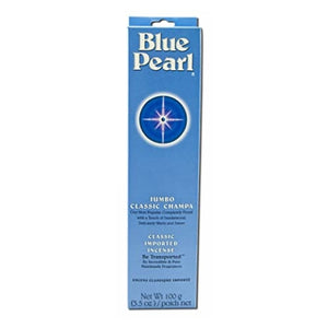Blue pearl, Jumbo Classic Champa Incense, 100 Grams