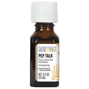 Aura Cacia, Essential Solutions Oil, Pep Talk 0.5 Oz