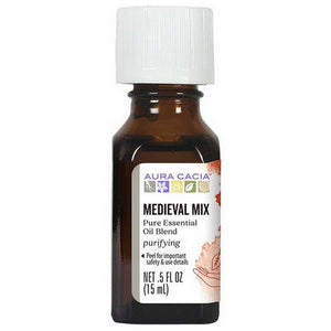 Aura Cacia, Pure Aromatherapy Medieval Mix Rosemary And Thyme, 0.5 Oz