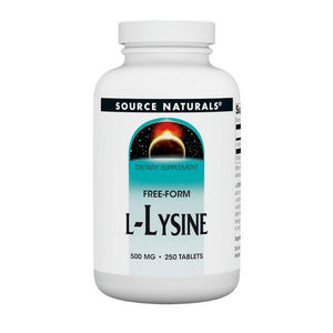 Source Naturals, L-Lysine, 500 MG, 250 Tabs