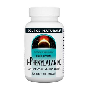 Source Naturals, L-Phenylalanine, 500 mg, 100 Tabs