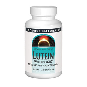 Source Naturals, Lutein With Floraglo, 20 Mg, 60 Caps