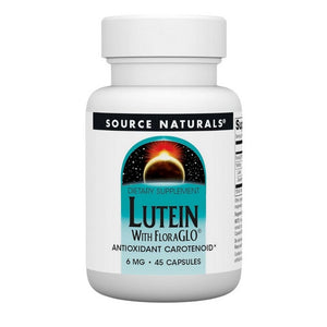Source Naturals, Lutein, 6 mg, 45 Caps