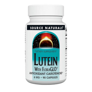 Source Naturals, Lutein, 6 mg, 90 Caps