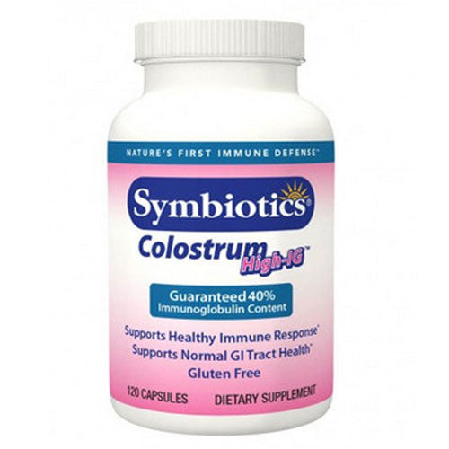 Symbiotics, Colostrum, 40% High-ig 120 Caps