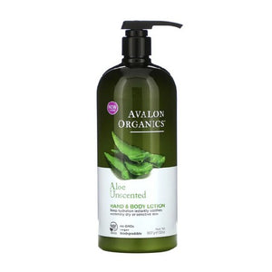 Avalon Organics, Organics Hand And Body Lotion Aloe Unscented, 32 Oz