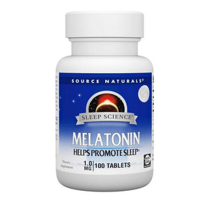 Source Naturals, Sleep Science Melatonin, 1 Mg, 100 Tabs