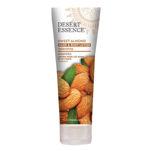 Desert Essence, Hand And Body Lotion Sweet Almond, 8 Oz