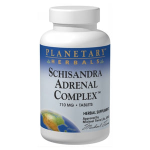 Planetary Herbals, Schisandra Adrenal Complex, 710 mg, 60 Tabs