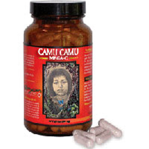 Amazon Therapeutic Laboratories, Camu Camu Wild Harvest Vitamin C, 500 mg, 60 Vegicaps