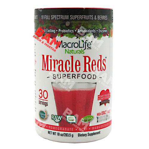 Macrolife Naturals, Miracle Reds, 10 Oz