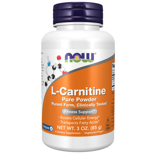 Now Foods, L-Carnitine, Pure Powder 3 Oz