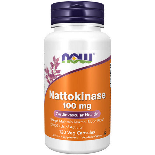 Now Foods, Nattokinase, 100 mg, 120 Vcaps