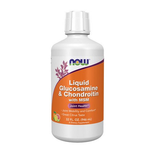 Now Foods, Liquid Glucosamine & Chondroitin with MSM, 32 Oz