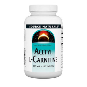 Source Naturals, Acetyl L-Carnitine, 500 mg, 120 Tabs