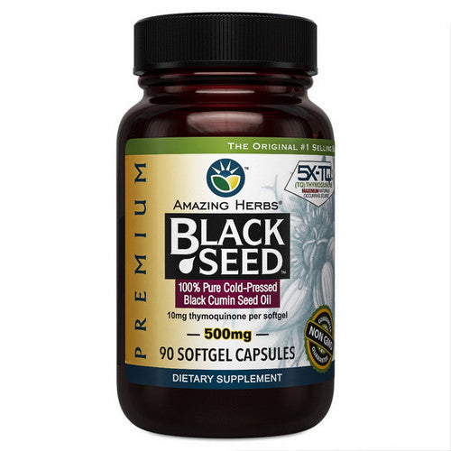 Amazing Herbs, Black Seed, 90 Softgels