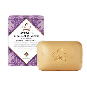 Nubian Heritage, Bar Soap, Shea Butter with Lavender and Wildflowers
