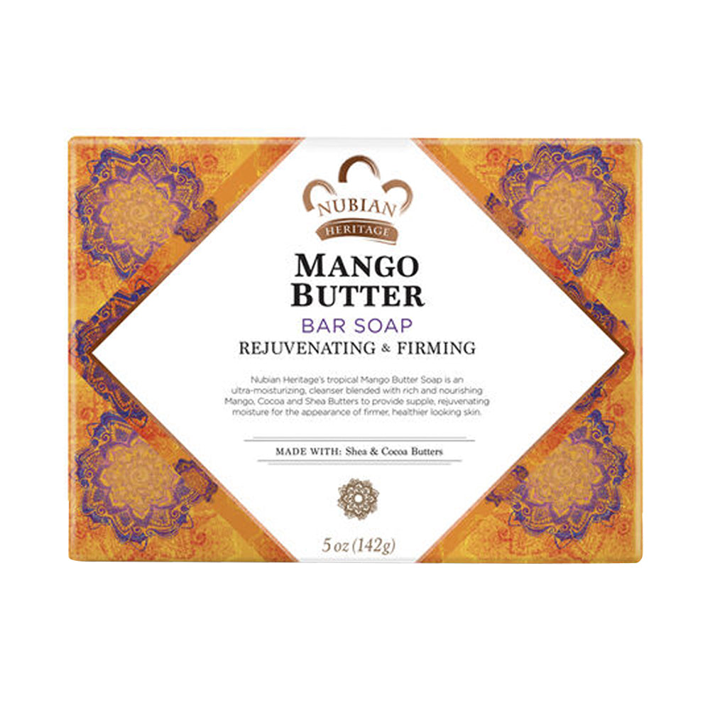 Nubian Heritage, Bar Soap, Mango Butter