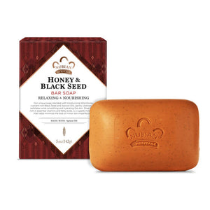 Nubian Heritage, Bar Soap, Honey & Black Seed , 5 Oz