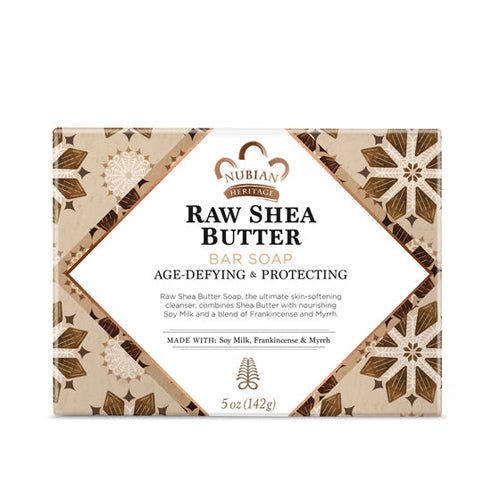 Nubian Heritage, Raw Shea Butter Bar Soap, 5 Oz