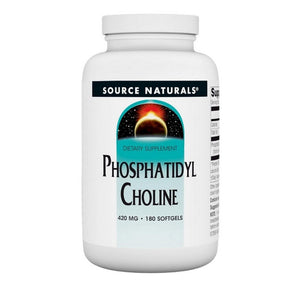 Source Naturals, Phosphatidylcholine In Lecithin, 420 Mg, 180 Softgel