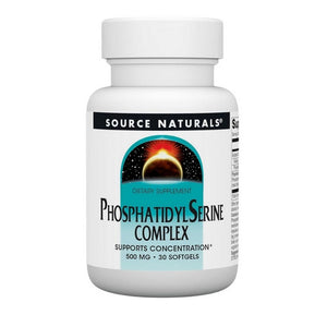 Source Naturals, Phosphatidyl Serine Complex, 500 mg, 30 Softgels