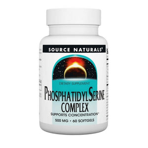 Source Naturals, Phosphatidyl Serine Complex, 500 mg, 60 Softgels