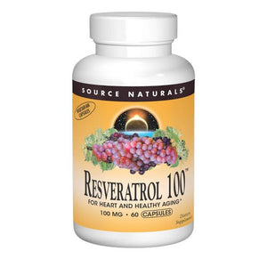 Source Naturals, Resveratrol, 100 mg, 60 Caps