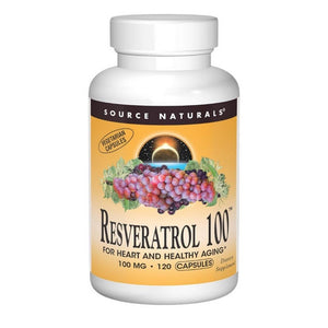 Source Naturals, Resveratrol, 100 mg, 120 caps