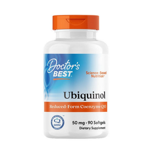 Doctors Best, Ubiquinol With Kaneka, 50 mg, 90 Softgels