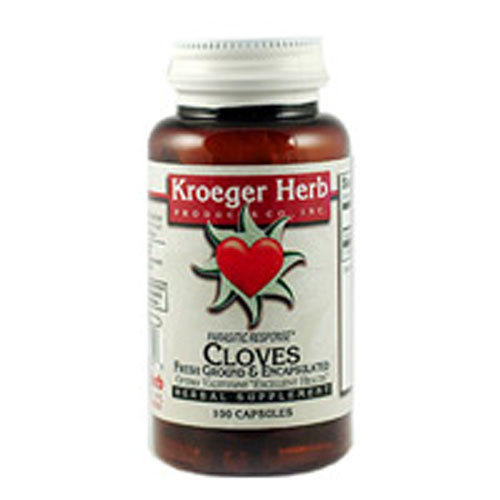 Kroeger Herb, Fresh Ground Cloves, 100 Veg Caps