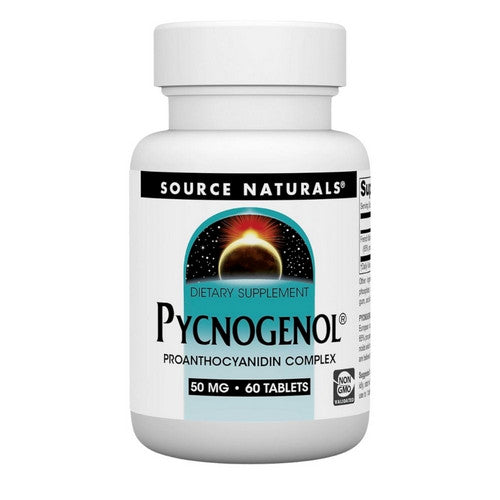 Source Naturals, Pycnogenol Proanthocyanidin Complex, 50 Mg, 60 Tabs