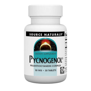 Source Naturals, Pycnogenol Proanthocyanidin Complex, 50 Mg, 30 Tabs