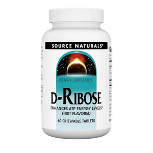 Source Naturals, D-Ribose, 1000 mg, 60 Tabs