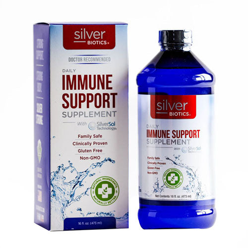 Silver Biotics (American Biotech Labs), Silver Biotics Immune Support, 16 Oz