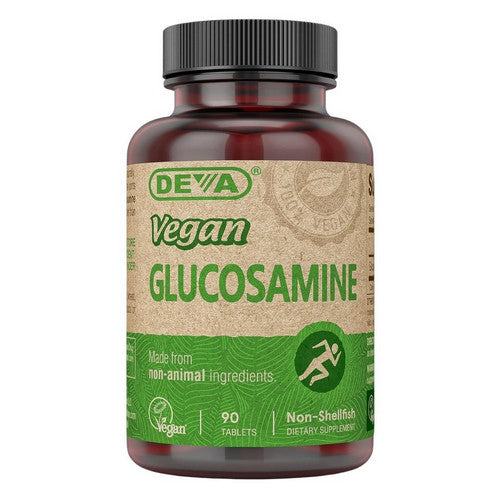Deva Vegan Vitamins, Vegan Glucosamine, 500 Mg, 90 Tab
