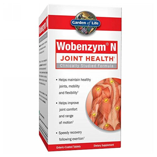 Garden of Life, Wobenzym N, 800 Tabs