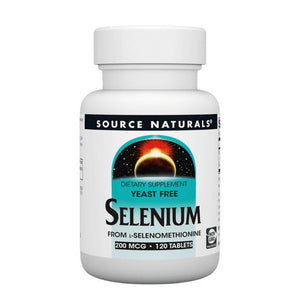 Source Naturals, Selenium Yeast Free, 200 Mcg, 120 Tabs