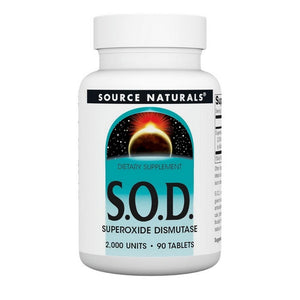 Source Naturals, Sod 2000 Units, 90 Tabs