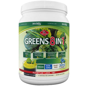 Olympian Labs, Green Protein 8 in 1, 775 g