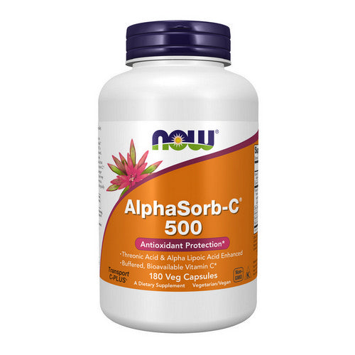 Now Foods, AlphaSorb-C, 500 mg, 180 Vcaps