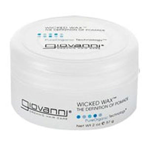 Giovanni Cosmetics, Wicked Texture Styling Pomade Eco Chic Wax Hair Gel, 2 Oz